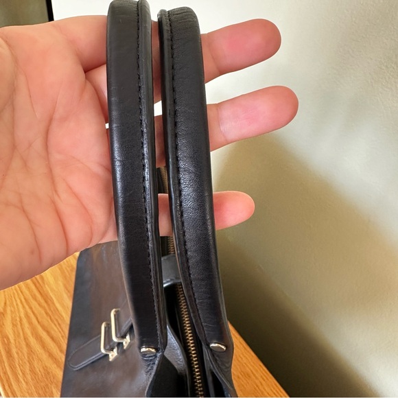 Foley + Corinna Large Black Leather Bag - Picture 7 of 15